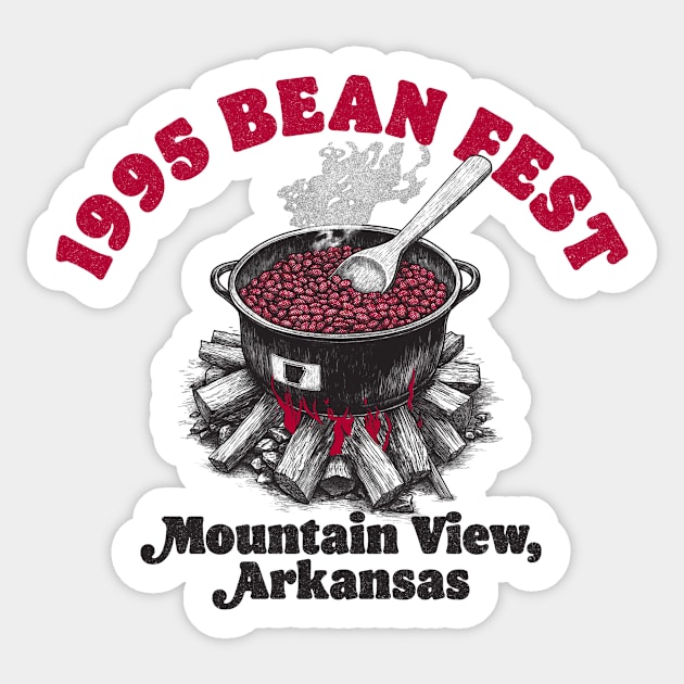 '95 Bean Fest Sticker by rt-shirts